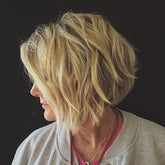 Wavy Wigs for Women over 50 for Women Caucasian 100% Human Hair